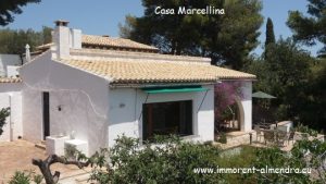 Verhuurwoning Casa Marcellina, Casa Almendra, Calpe, Costa Blanca, Spanje